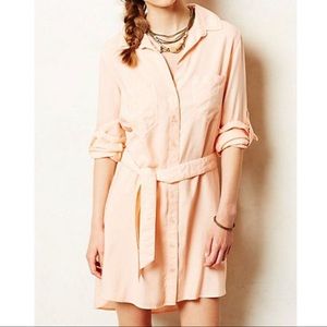 NWT $148 Anthropologie Cloth & Stone Shirtdress